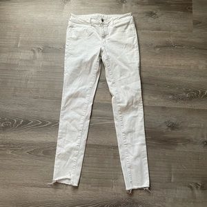 White Hollister Skinny Jeans